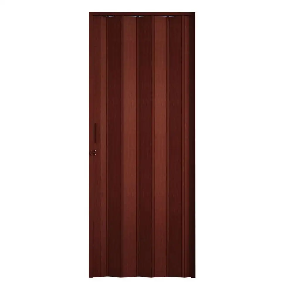 Porta Sanfonada Com Trinco Mogno 096x210