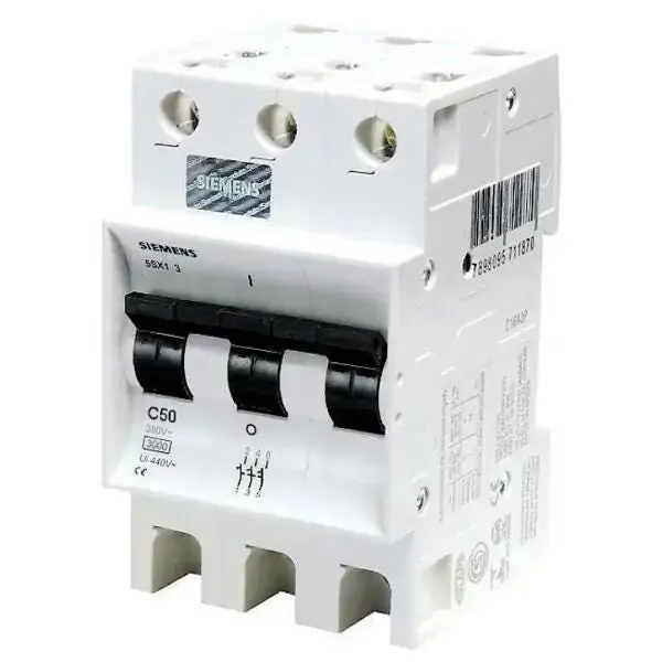 Disjuntor Eletromagtrip 50a 5ka 220/127vca 3ka