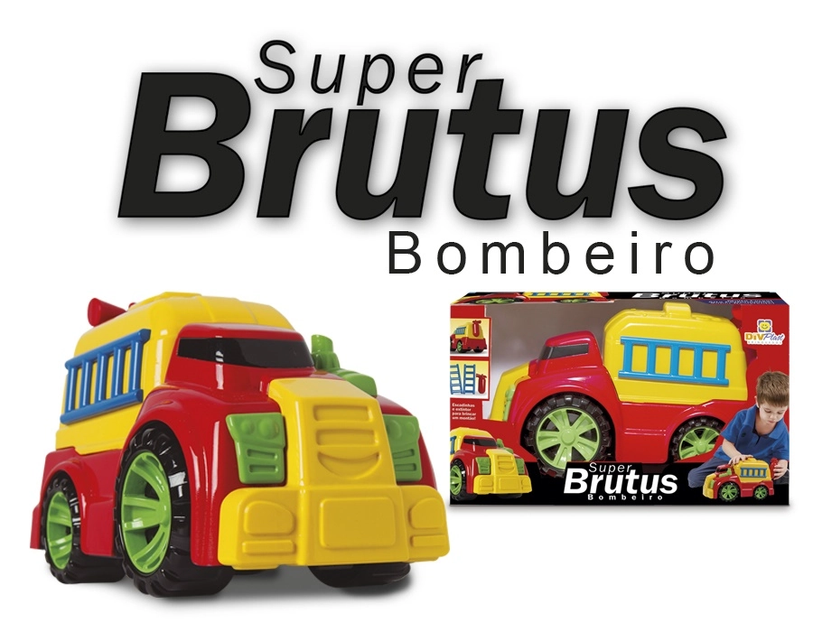 Brinq. Carrinho Divplast Brutu