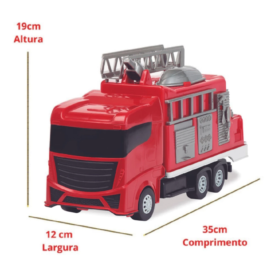 Caminhão Super Frota Bombeiro Divplast