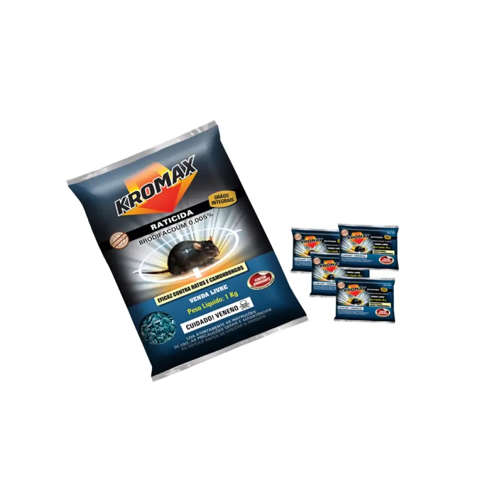 Raticida Girassol Kromax 50x20g