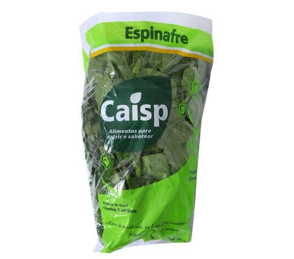 Verdura Espinafre Organico Caisp 180g