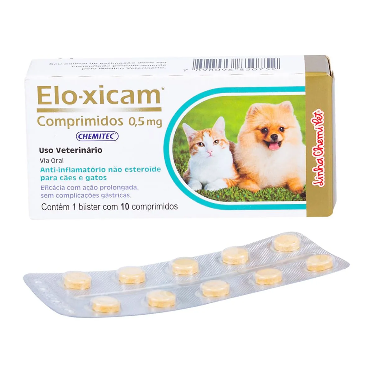 Elo-xicam Comprimido 0,5mg - 10 Comprimidos