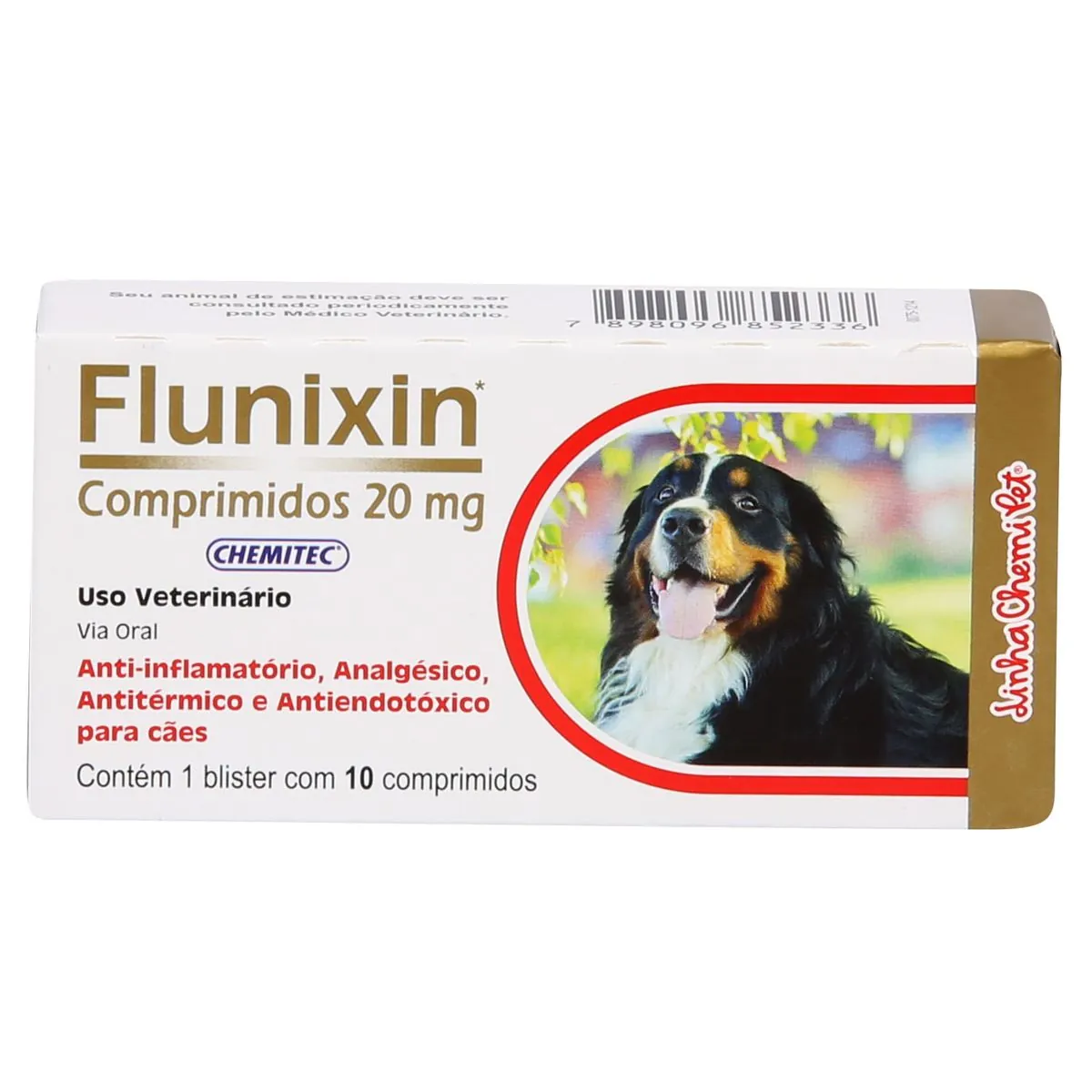 Flunixin 20mg C/10 Comprim Chemitec