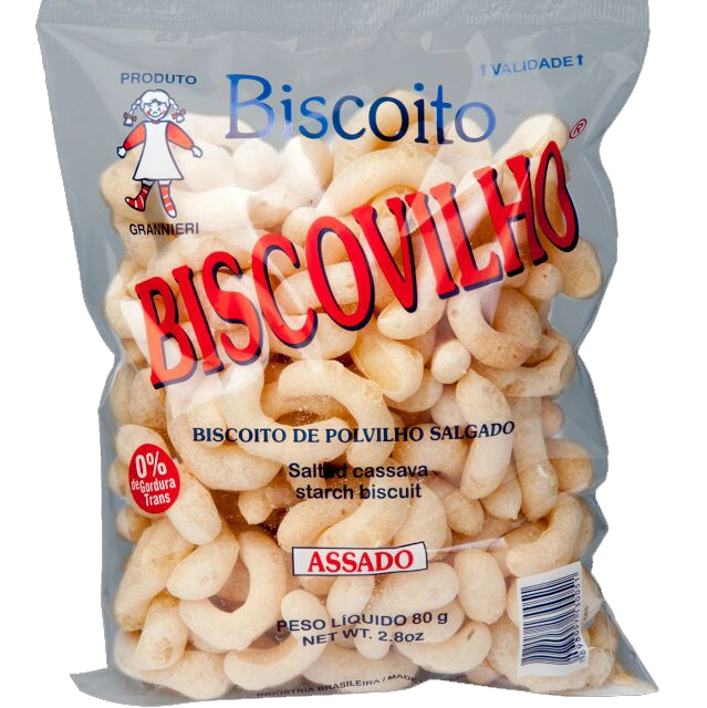 Biscoito Biscovilho Polvilho Salgado
