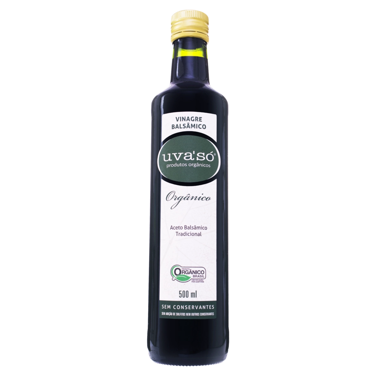 Vinagre Balsâmico Tradicional Orgânico Uva'Só 500ml