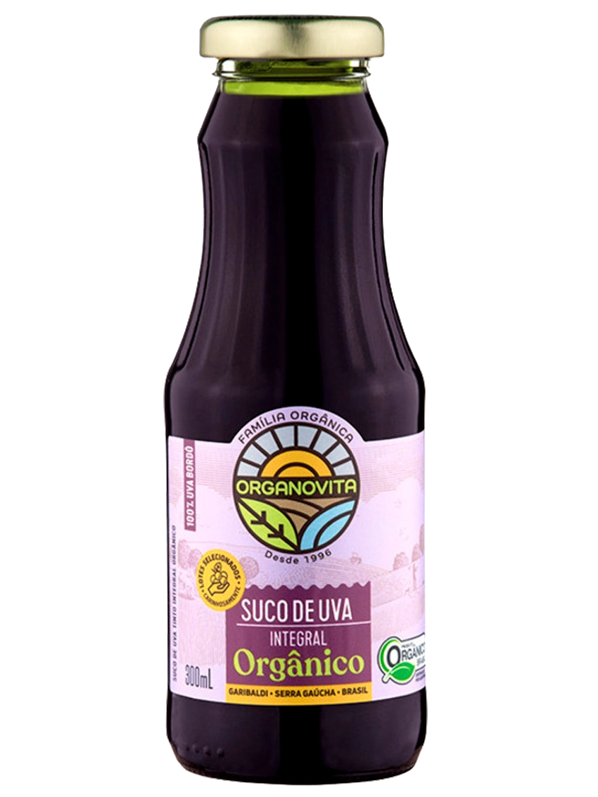 Suco Uva Org Organovita 300ml