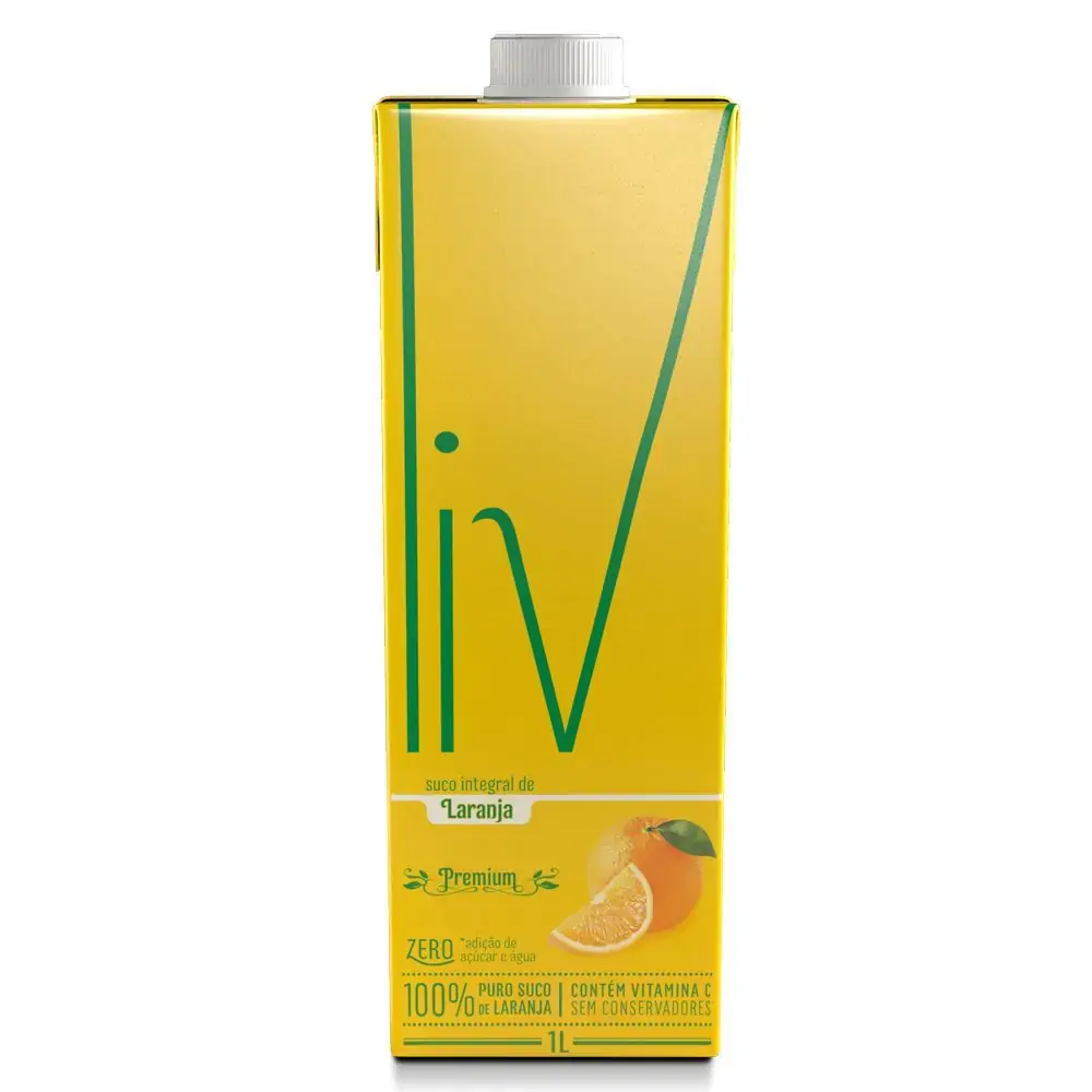 Suco Integral Laranja Liv Premium Caixa 1l
