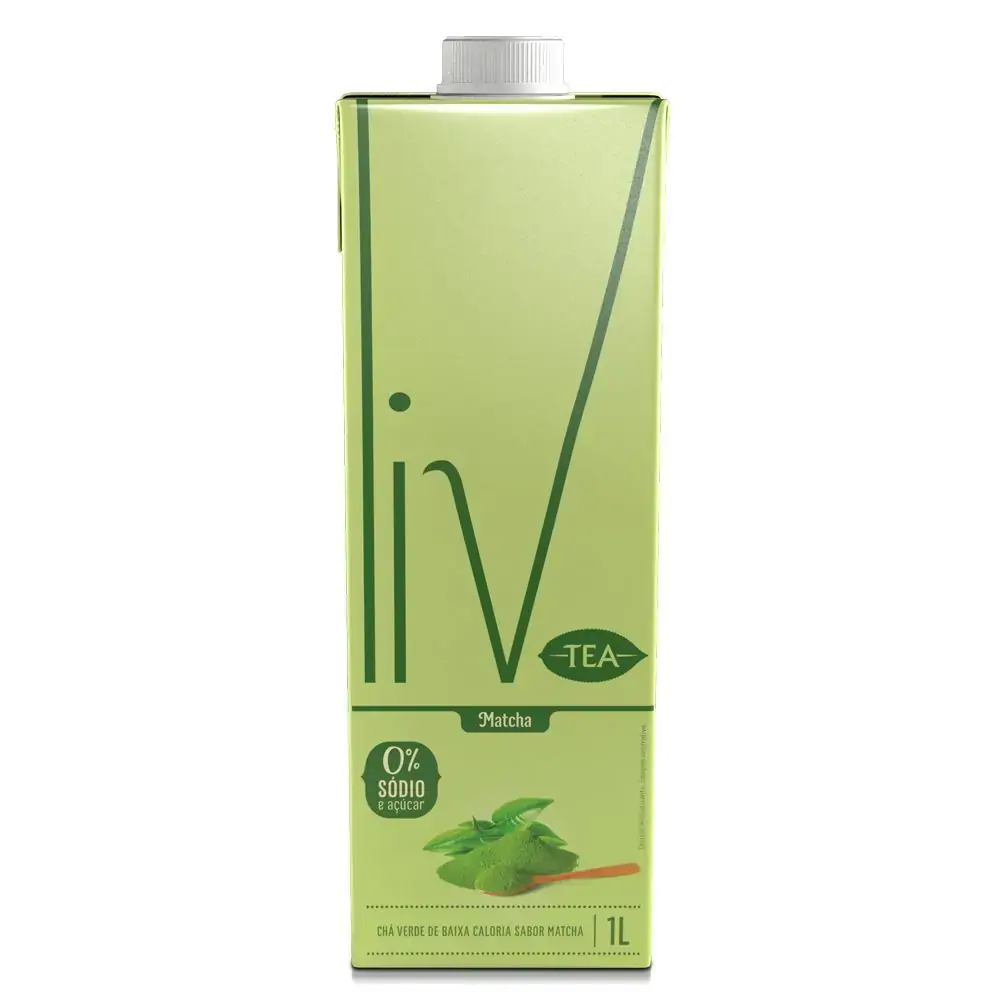 Cha Verde Liv 1l C/fibras Matcha