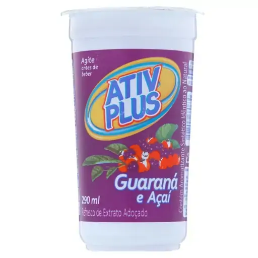 Suco Ativ Plus Guarana/acai