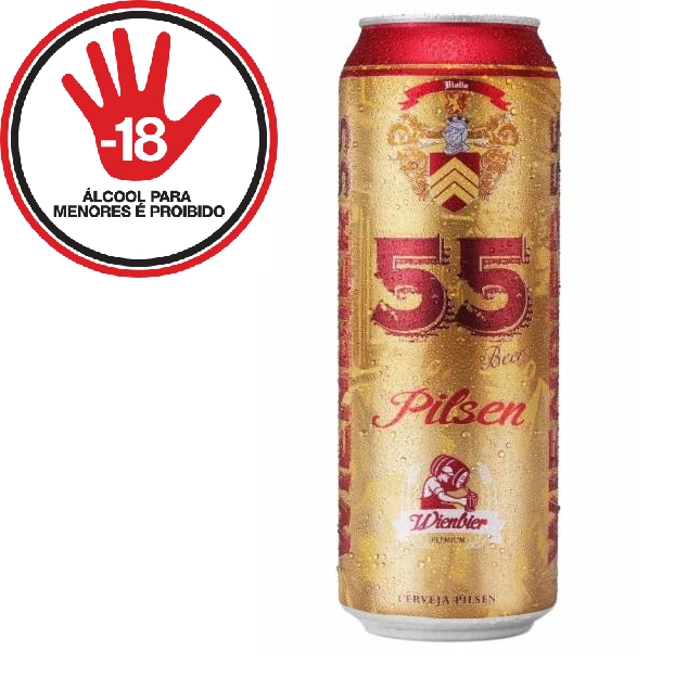 Cerveja Wienbier 55 Pilsen 550ml Cx 12.0