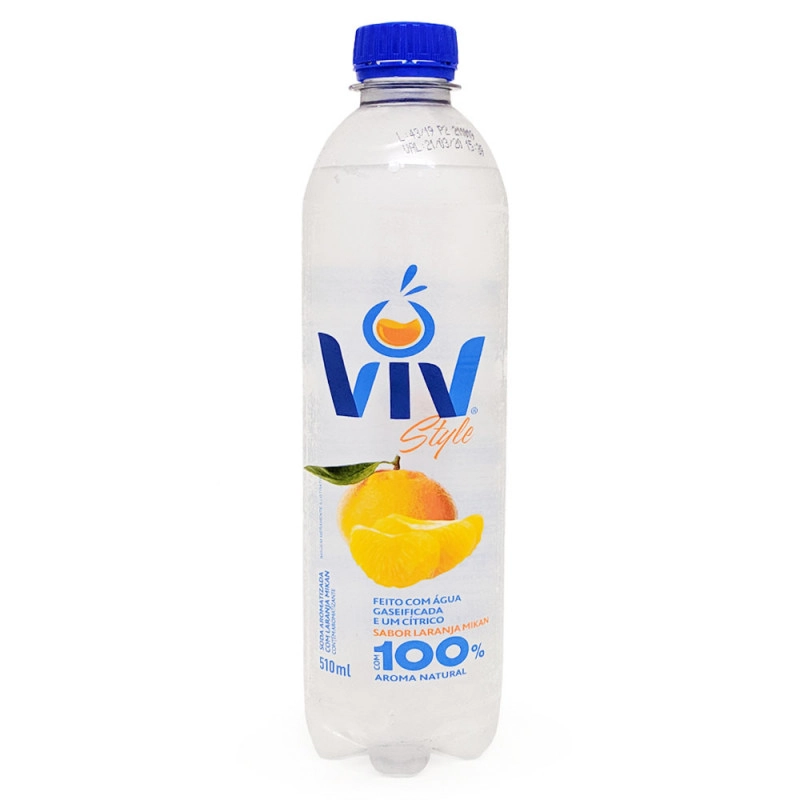 Agua Arom.viv 510ml Laranja Mikan