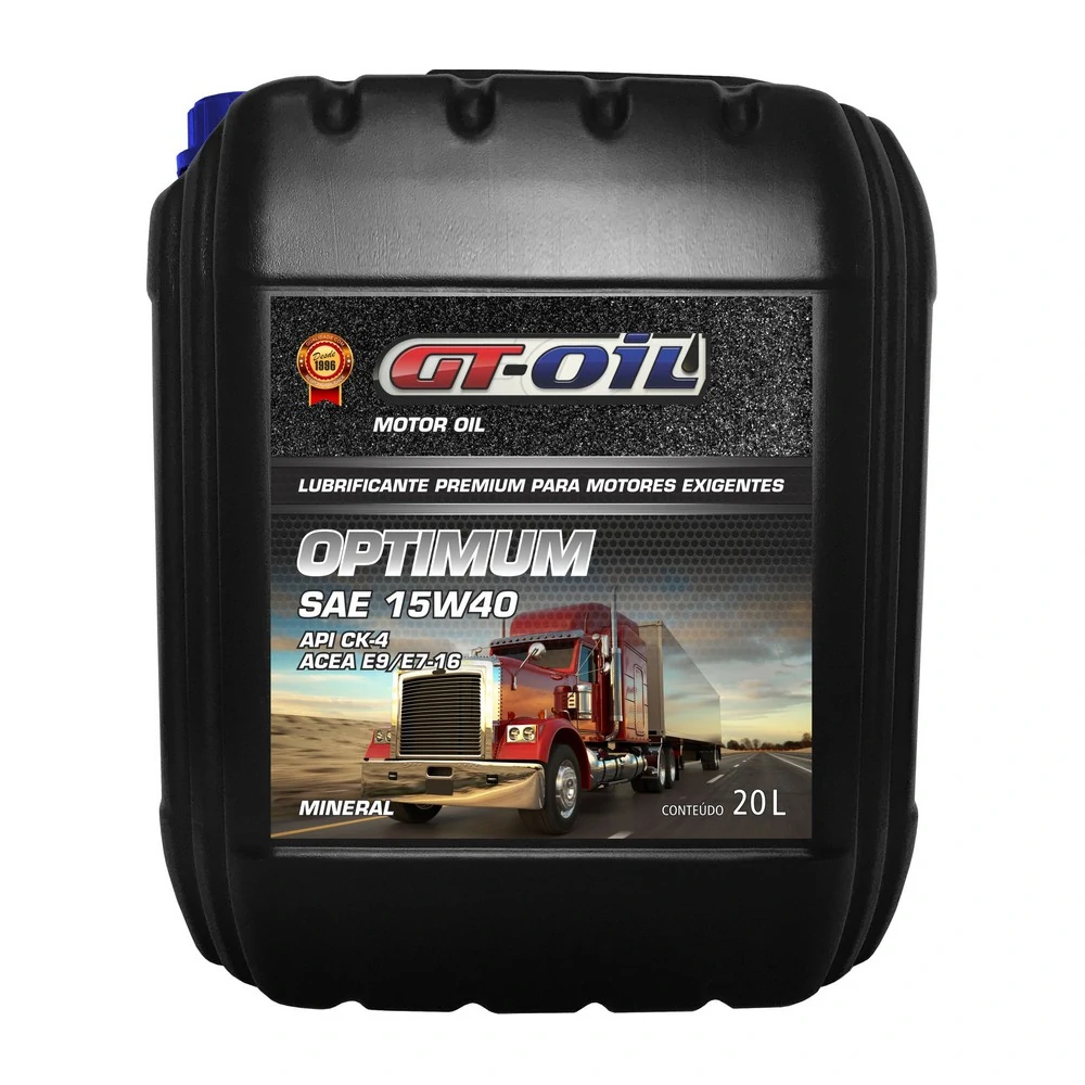 Óleo de Motor 15W40 Ck-4 Optimum Mineral Diesel 20 Litros - GTOIL 15020