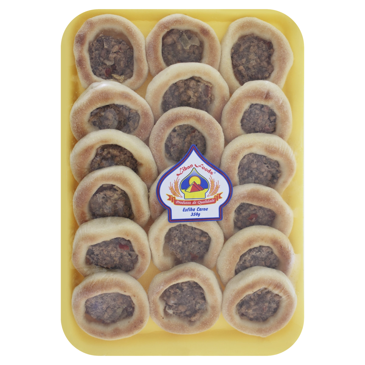 Esfiha com Recheio de Carne LIBAN Bandeja 350g