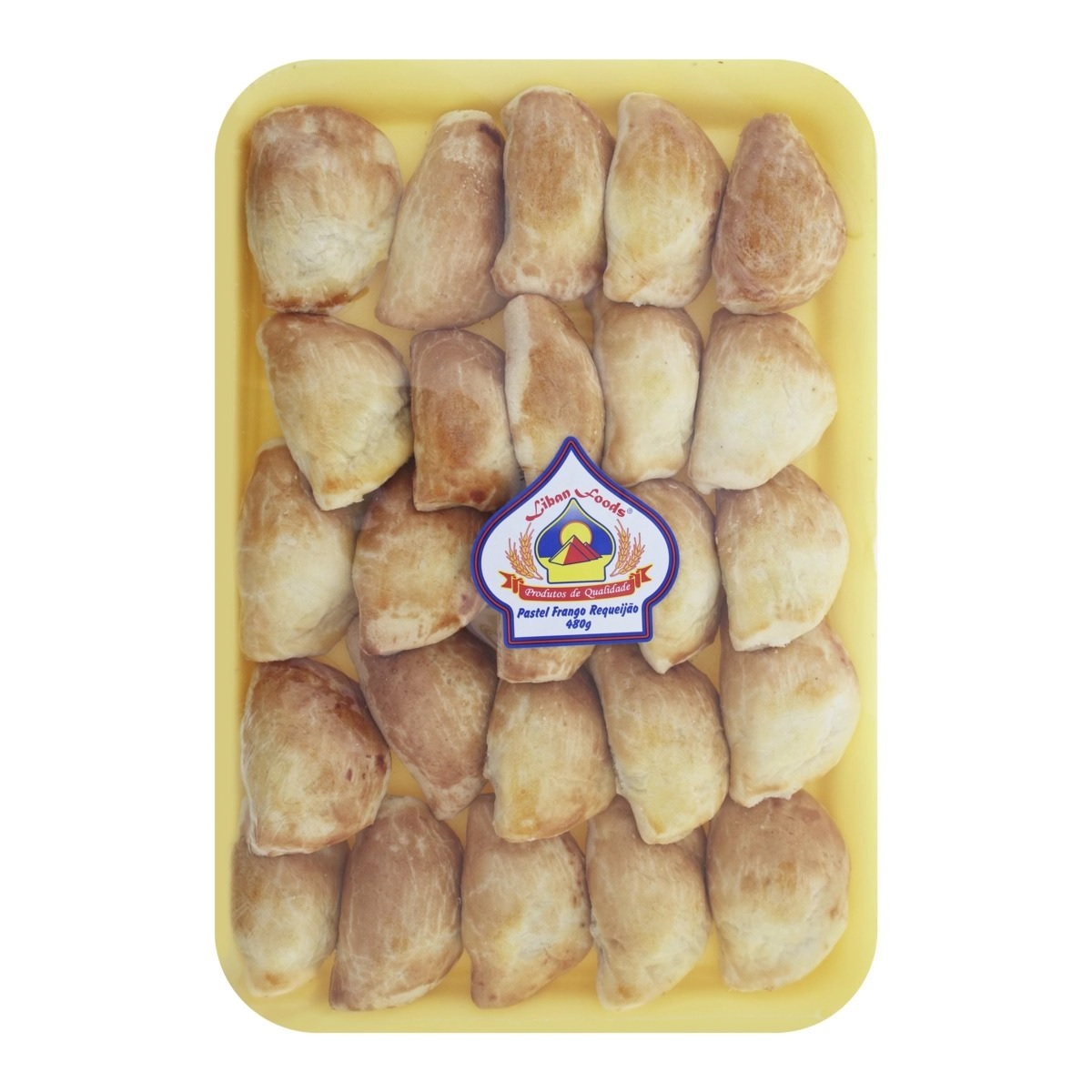 Pastel com Recheio Caipira LIBAN Bandeja 480g