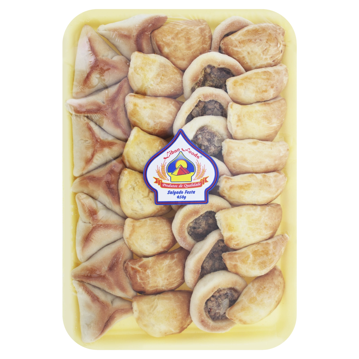 Salgados para Festa Misto LIBAN Bandeja 450g