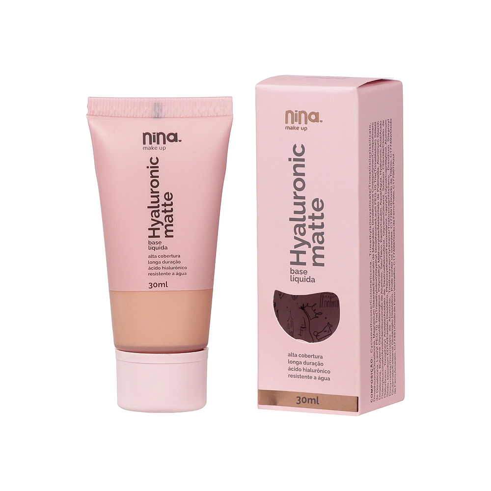 Base Liq Nina Makeup Matte Cor 2.5 30ml