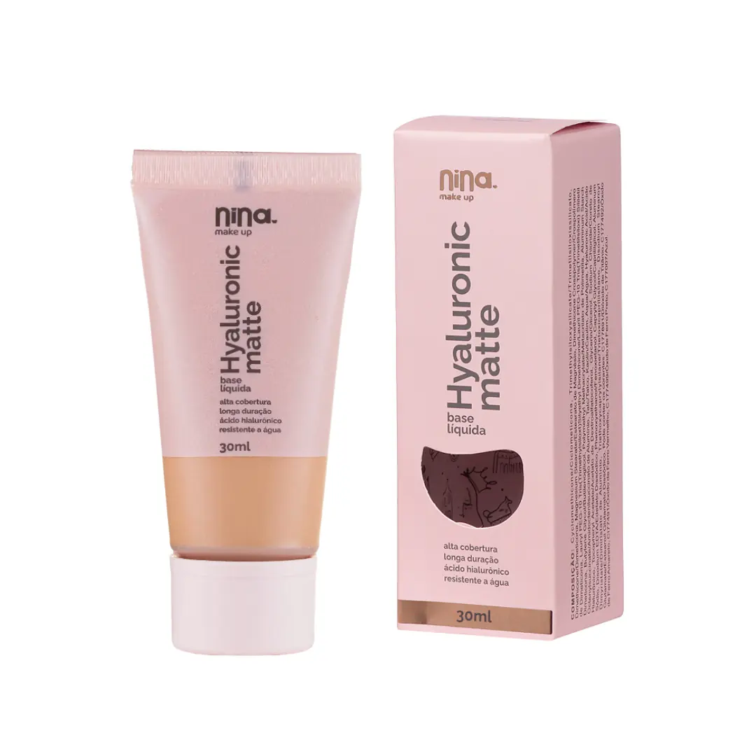 Base Liq Hyaluronic Matte Nina Cor 04