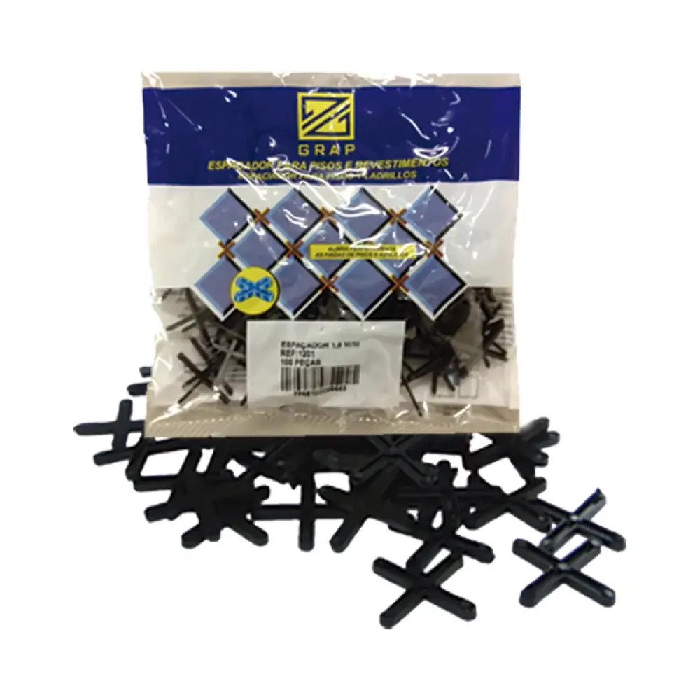 Espacador De Piso 5mm C 100 Pcs Pt Grap