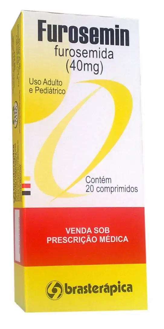 Furosemin 40 Mg 20 Comprimidos Brasterápica Farmacêutica Similar