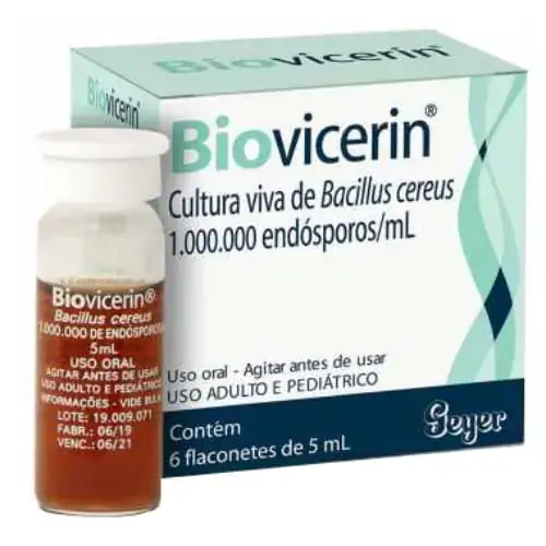 Biovicerin 1.000.000 Endósporos/ml Geyer Flaconete 5ml