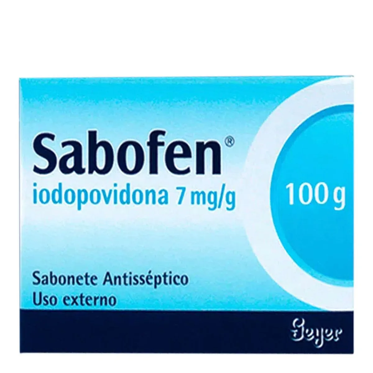 Sabonete Barra Antisséptico Sabofen Caixa 100g