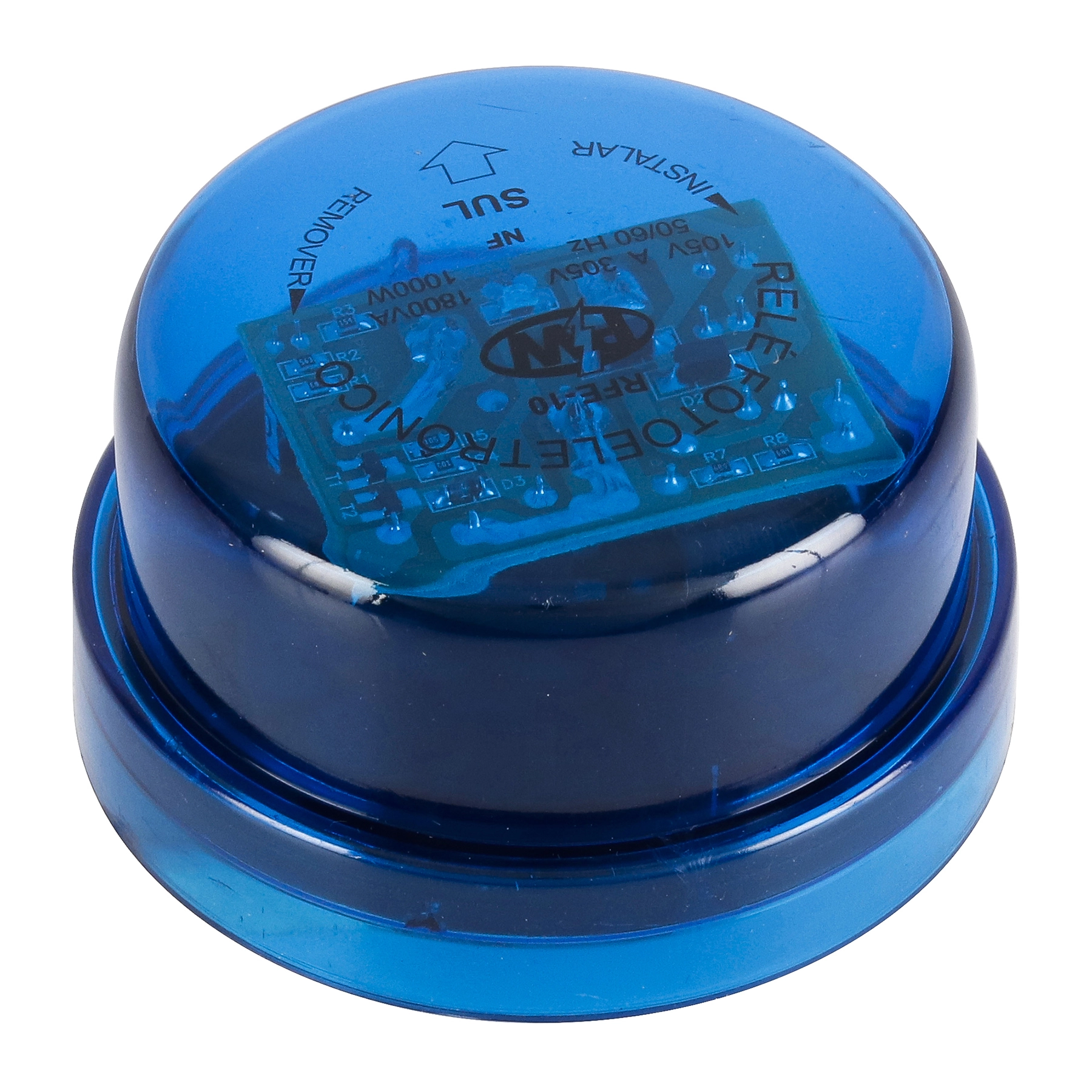 Relé Fotocélula Azul Terminal Bivolt PW