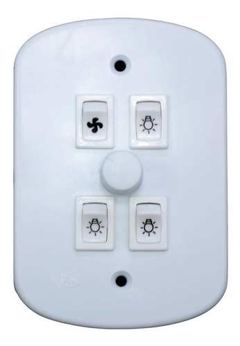 Controle Dimmer Rotativo C/ Revisão 3 Lâmpadas 127v Pw