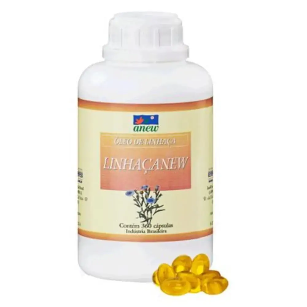 Linhacanew Oleo De Linhaca 360 Caps Anew