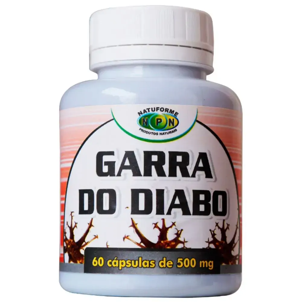 Garra Do Diabo 60 Capsulas 500mg Natuforme Npn