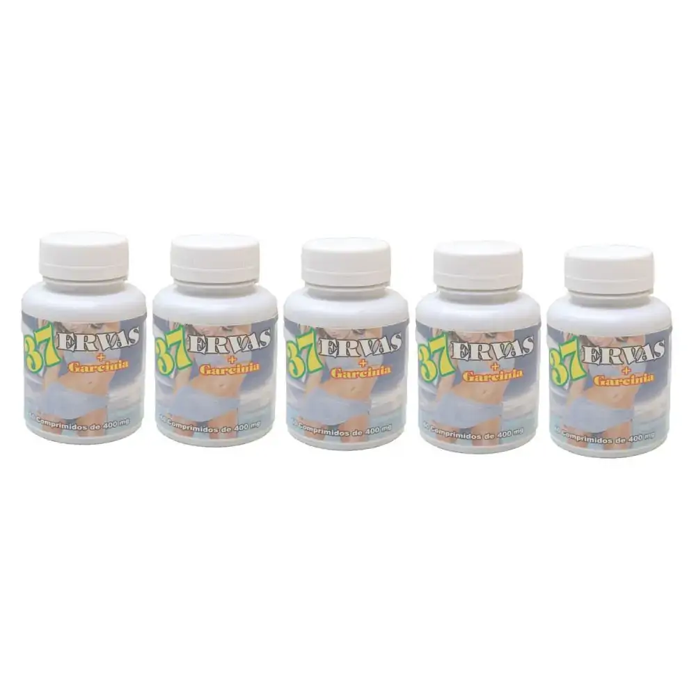 37 Ervas Com Garcinia 60 Caps Npn