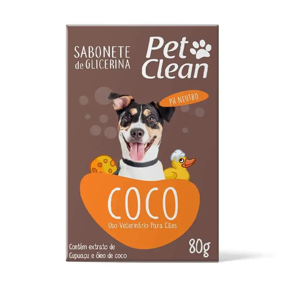 Sabonete Pet Clean Coco 80gr