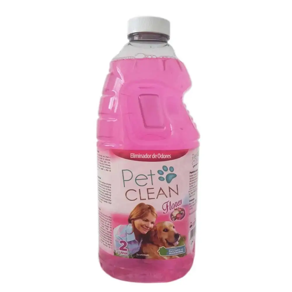 Pet Clean Eliminador De Ordor Flores 2l