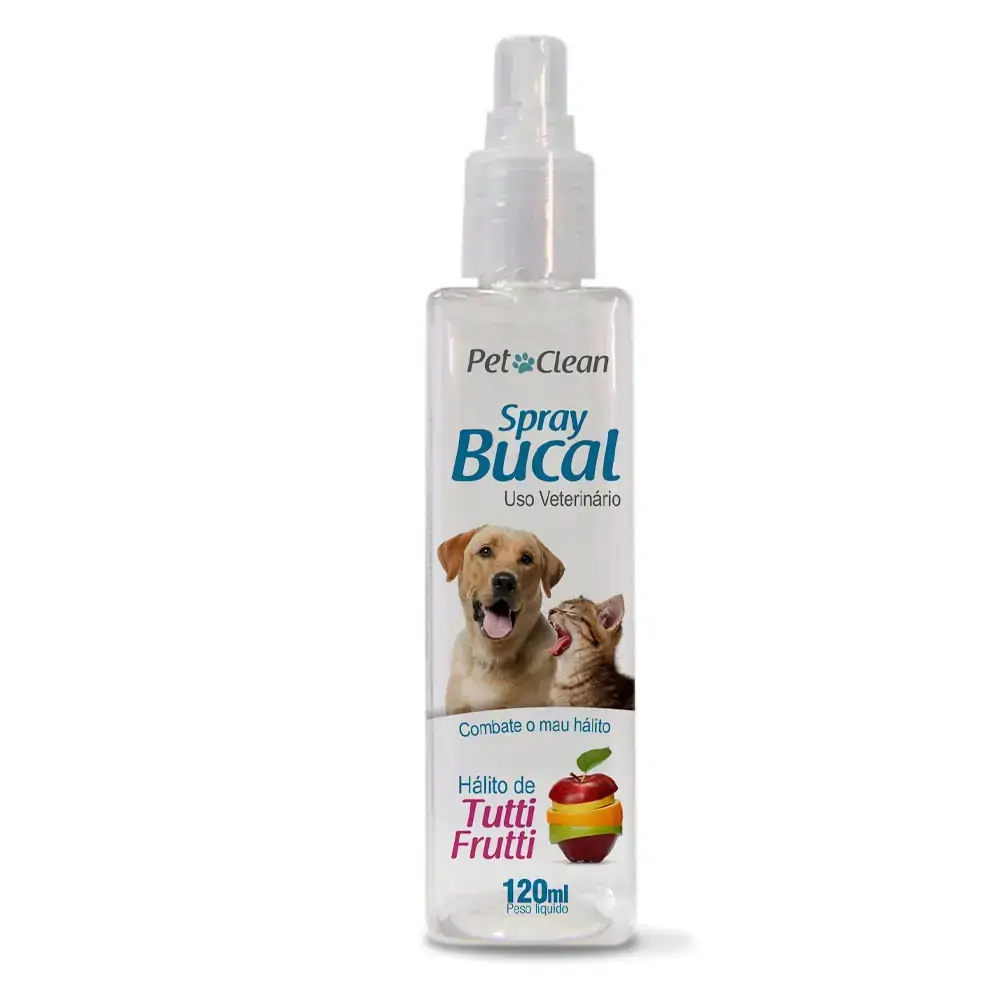 Spray Bucal Tutty-Frutty Pet Clean 120ml