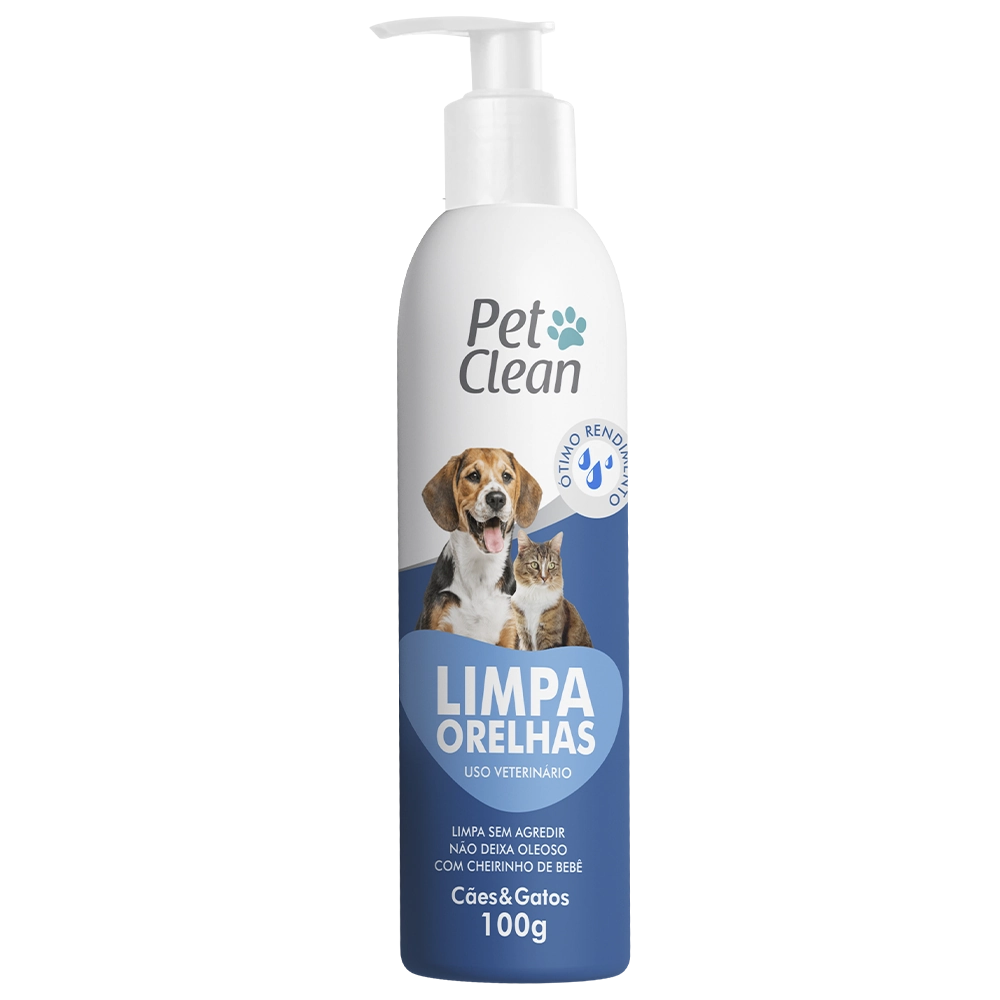 Limpador De Orelha 100ml Petclean