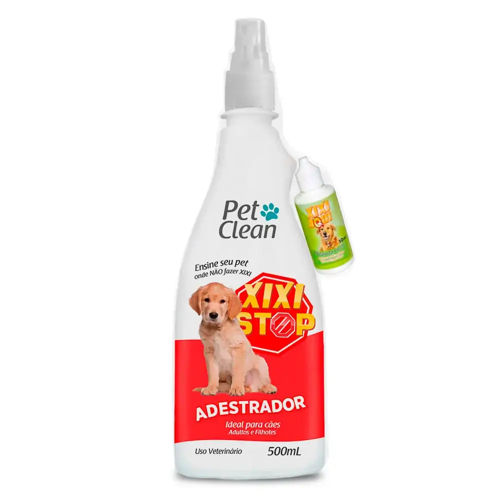 Kit Xixi Stop 500ml e Xixi Aqui 30ml Pet Clean