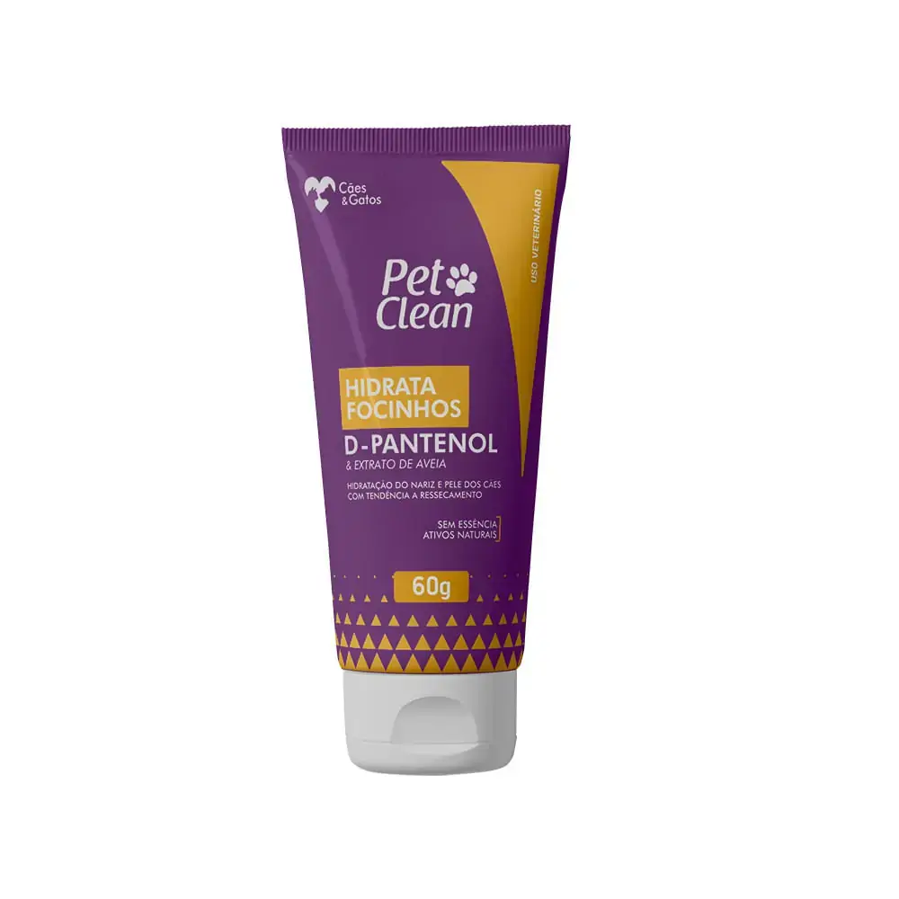 10 Creme Pet Clean 60g Hidrata Pfocinhos