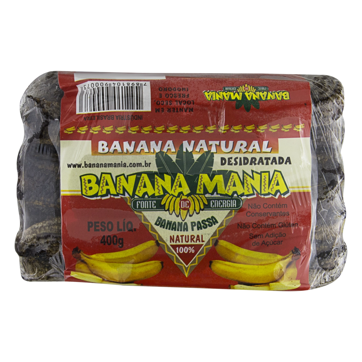 Banana Passa Banana Mania Pacote 400g