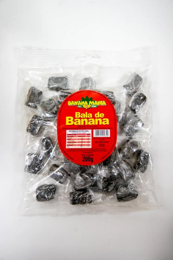 Bala Banana Passa 200g Mania .