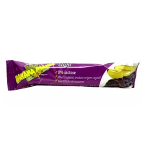 Banana Passa C/ Uva Cobertura De Chocolate Banana Mania
