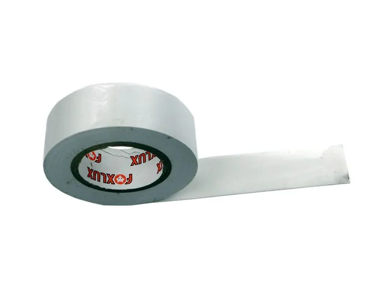 Fita Isolante 19 Mm Branca Anti-chamas - Rolo Com 10 Metros