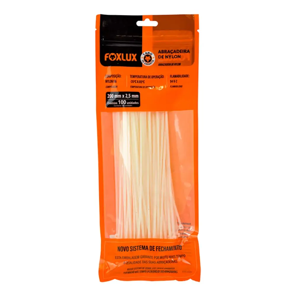 Abrac Ny Foxlux 200x2.5 Branca