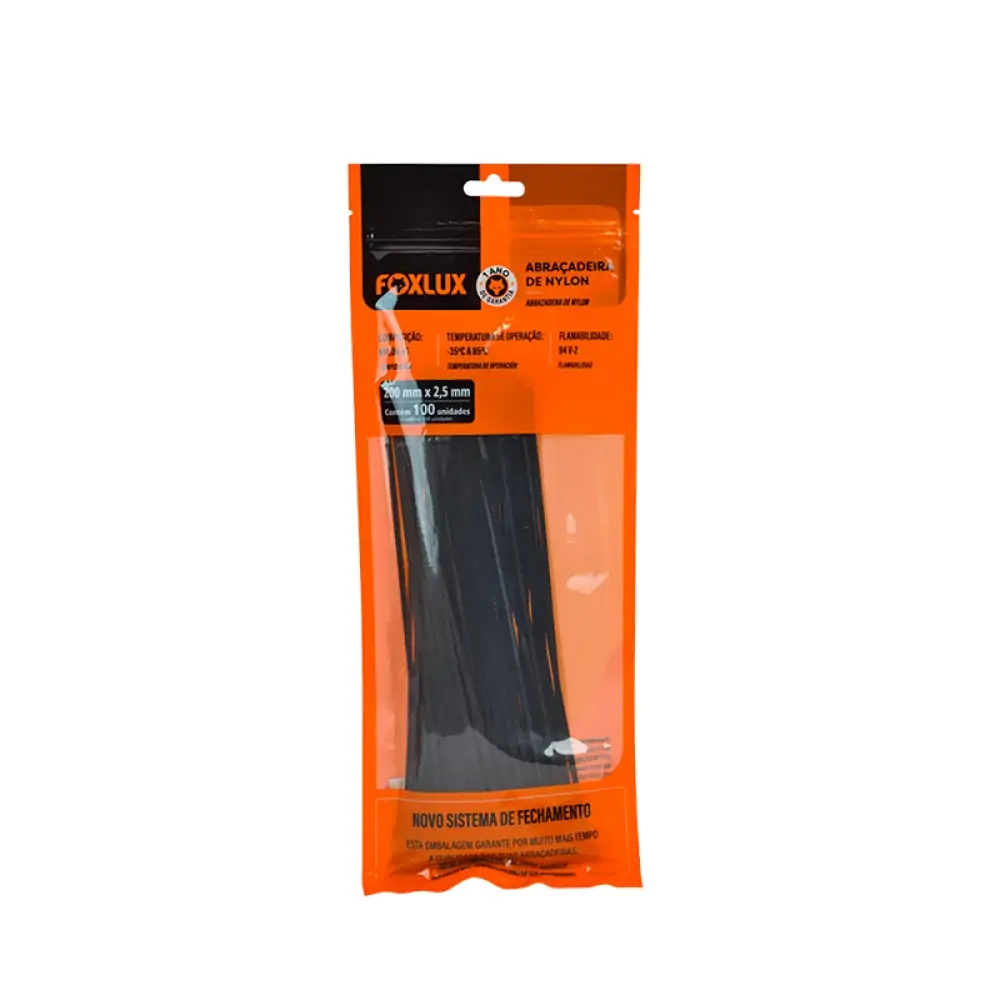 Abrac Ny Foxlux 200x2.5 Preta