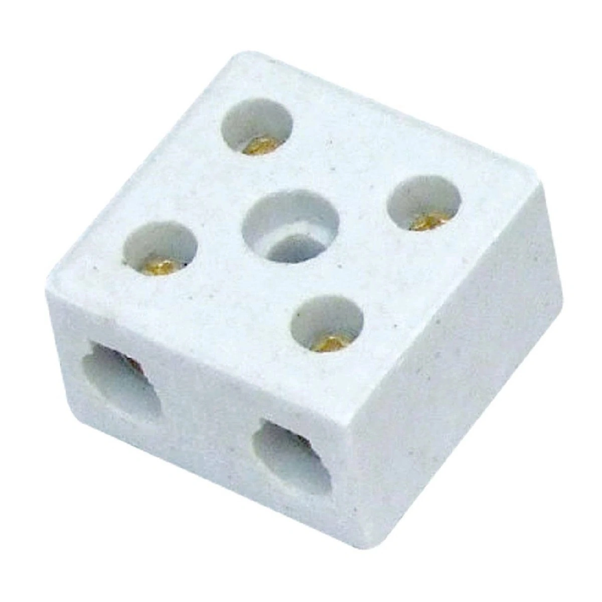 2 Un Conector De Porcelana Foxlux Bipolar 16mm