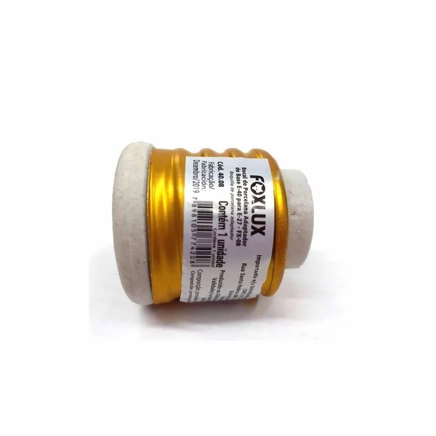 Redutor E 40 P/e 27 Fx08 Foxlux Porcel