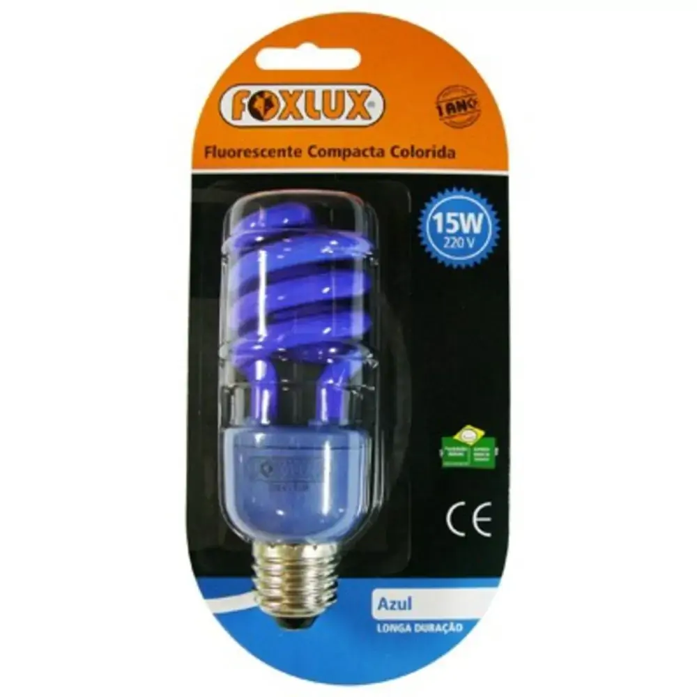Lampada Fluo Azul Forlux 15w 220v