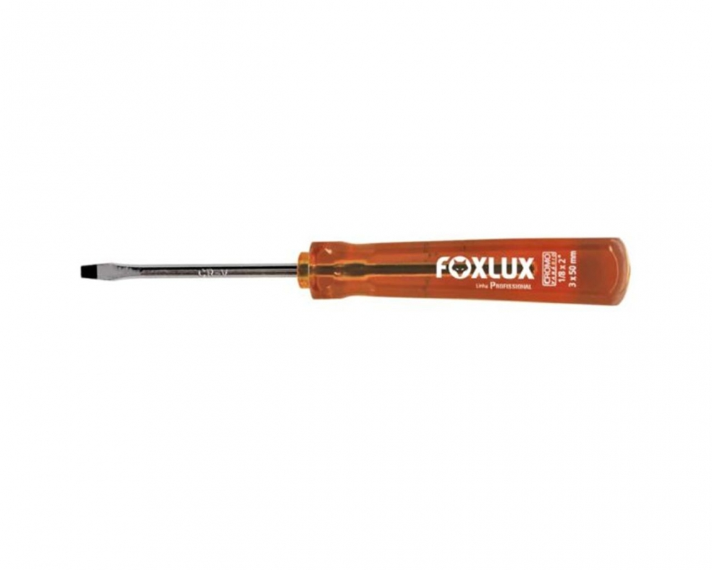 Chave Fenda Foxlux P.magn A 1-8equot,x 5equot, Blister