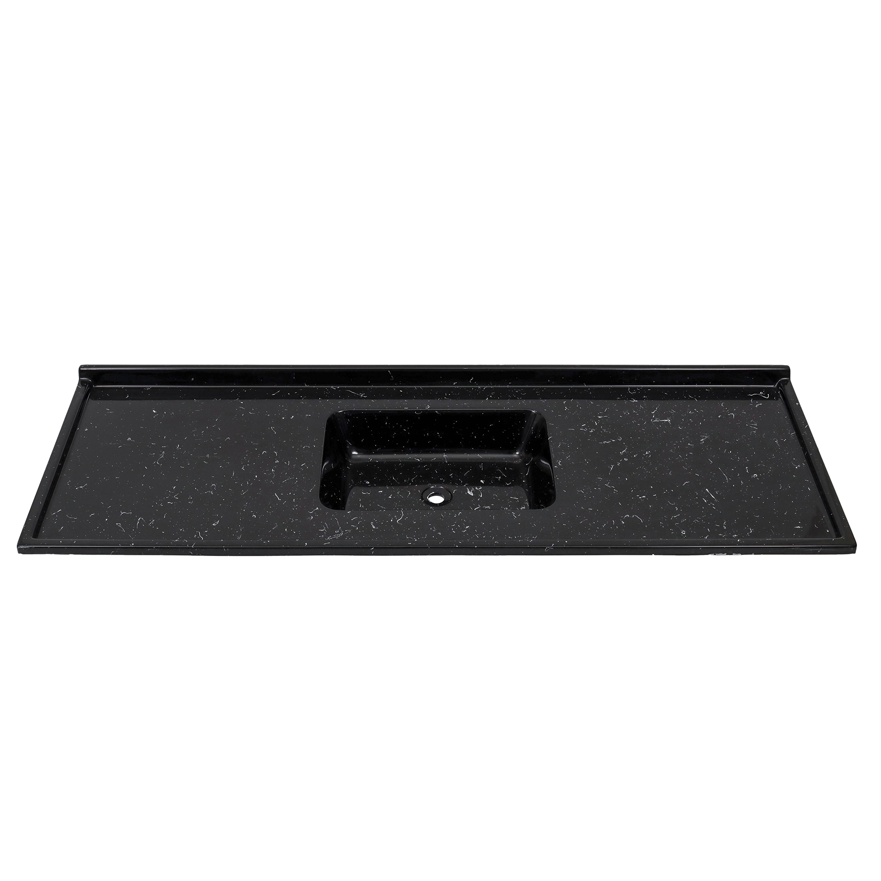 Pia de Cozinha Resina Preto 150cm Soft Irmãos Corso