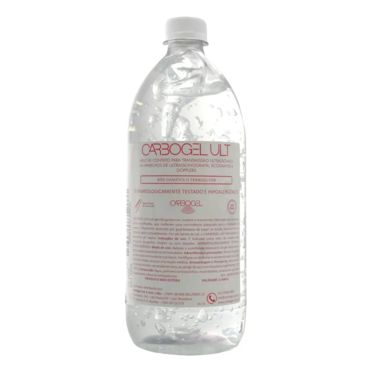 Gel para Ultrassom, Ecógrafos e Dopplers Carbogel ULT® - 1 kg