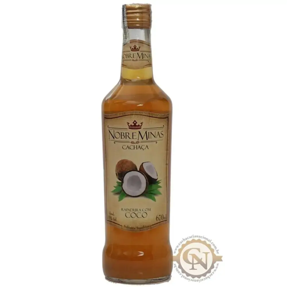 Cachaca Nobre Minas 670ml Coco Gv